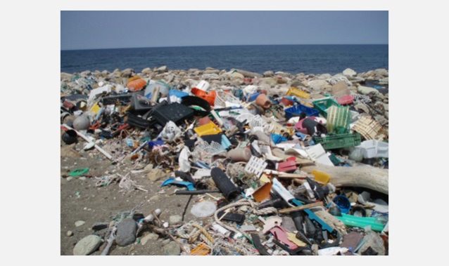 まだ拾うことのできるプラスチックの山。写真:一般社団法人JEAN