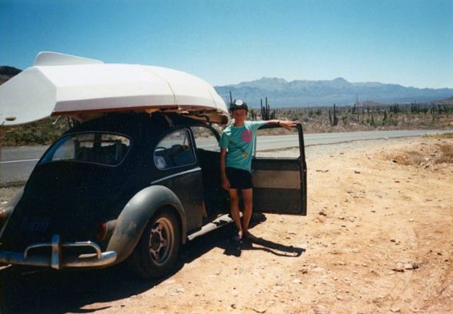 僕が13歳のときのはじめての旅。この先に多くの冒険が待っていた。Photo: Pat Curren