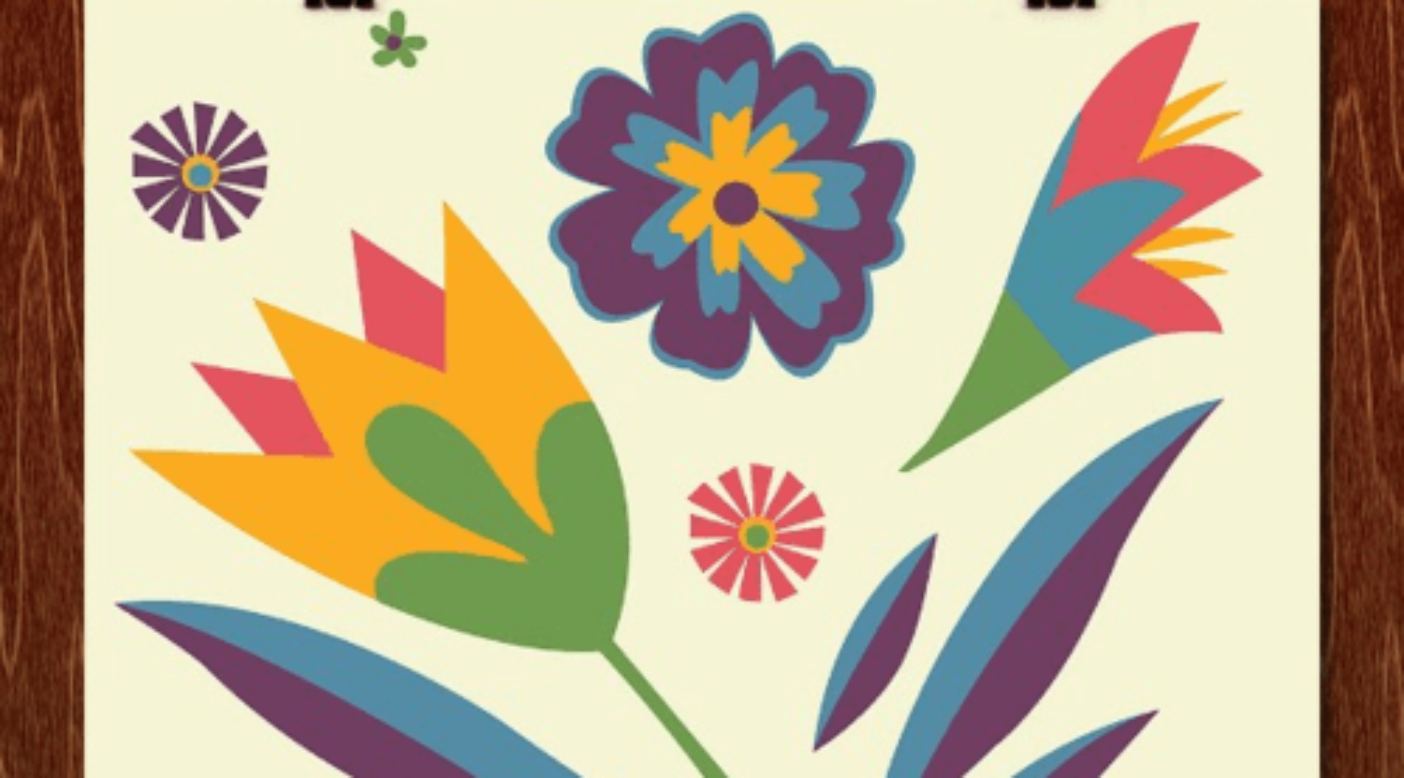Artwork: Amy Diebolt作「Flower Power」。収益はアーティストと〈ヘッドカウント〉へ。