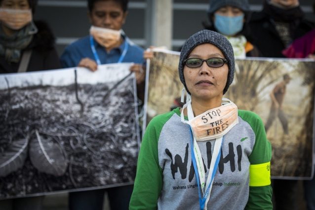 インドネシアはブラジルをしのぎ、世界最大の農地化のための森林破壊国となった。最近の(島の森林を伐採することを目的とした意図的な)火災で、アメリカを上回る温室効果ガスを排出した。Photo: Kodiak Greenwood