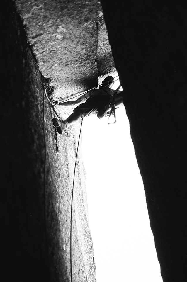 クォーター・ドームの最先端のフロスト。Photo: Yvon Chouinard / Frost Collection
