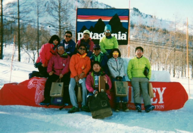 Patagonia Cupにて、カリブークラブ集合。