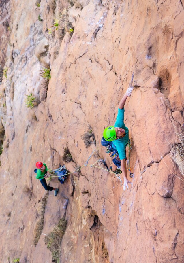 オロロクエ山の新ルート開拓 Photo:Eric Bissell