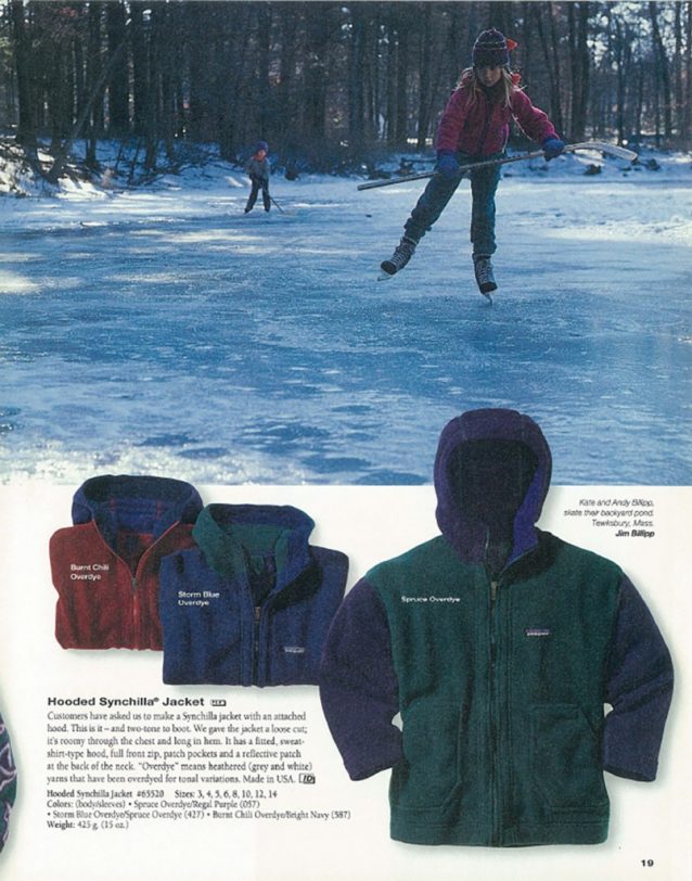 アンディとケーテ。1995年秋のキッズ・カタログ。 Photo : Jim Billipp