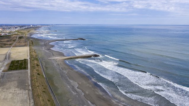 失われていく砂浜 クリーネストライン 失われていく砂浜 クリーネストライン