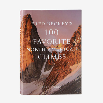 『Fred Beckey's 100 Favorite North American Climbs Limited Edition』フレッド・ベッキー著／英語版（パタゴニア刊の外箱入りハードカバー）