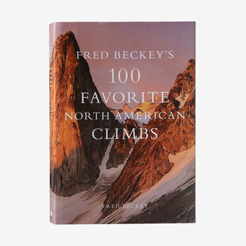 『Fred Beckey's 100 Favorite North American Climbs』フレッド・ベッキー著／英語版（ハードカバー）