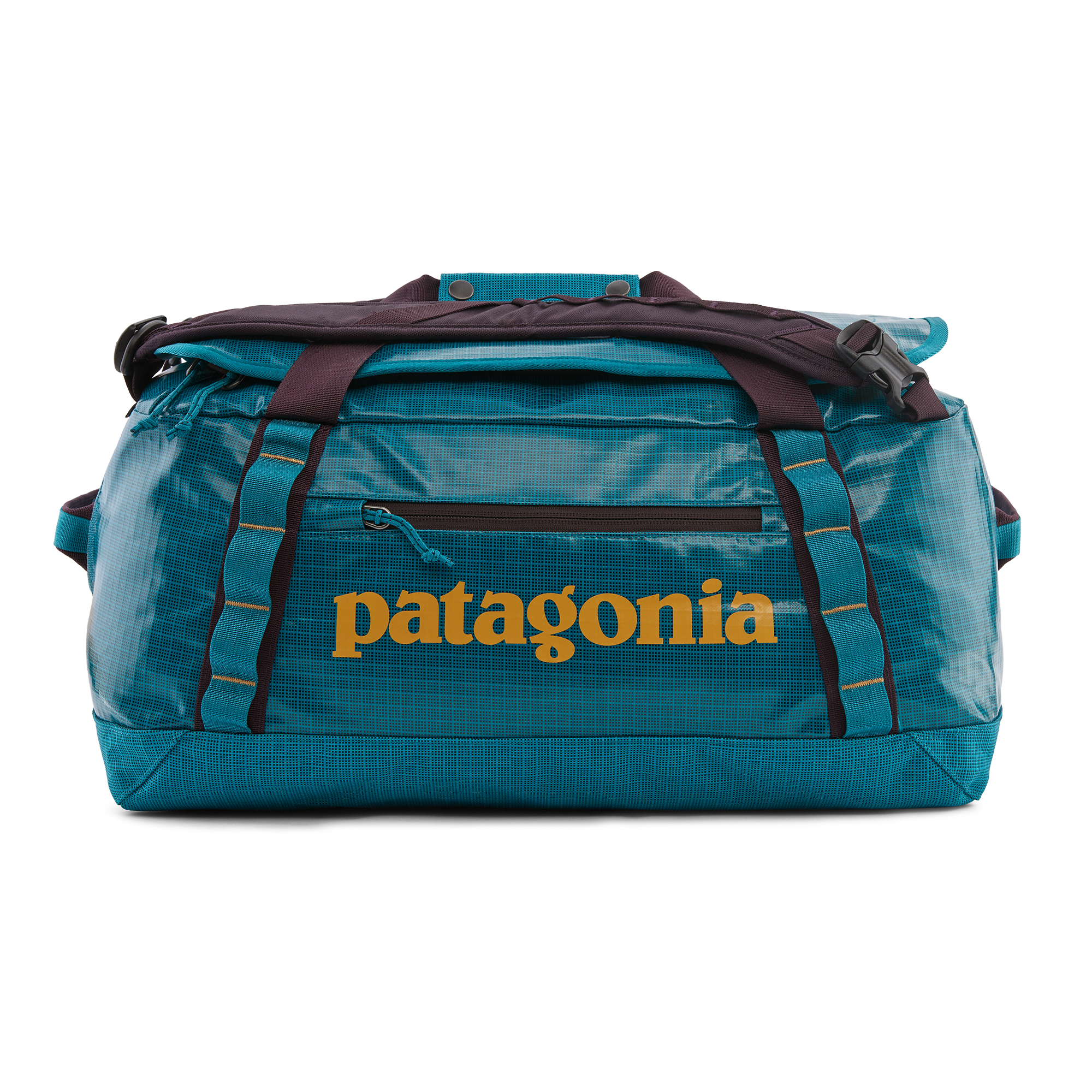 Patagonia55Lパタゴニアブラックホールダッフルバック-